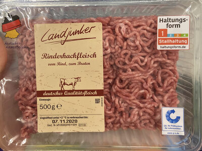Rinderhackfleisch front packaging