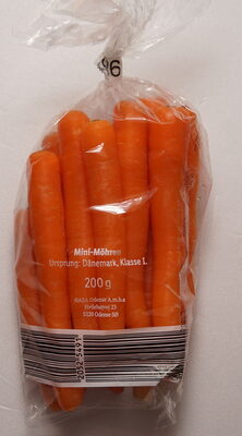 Mini-Möhren front packaging