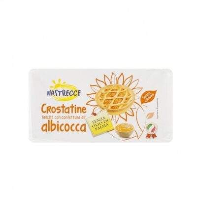 Nastrecce Crostatine albicocca front packaging