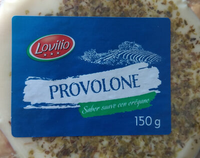 Provolone con orégano front packaging