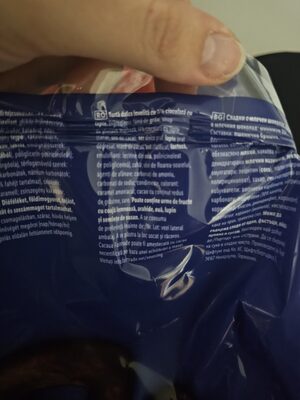 ginger bread, milk chocolate ingredients label