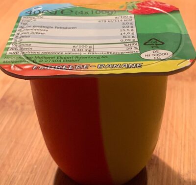 Fruity Duo fromate frais strawberry & banana