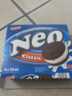 Sandwich Neo classic front packaging