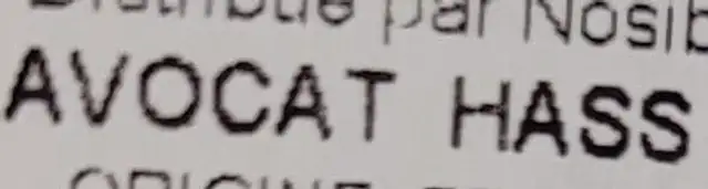 Avocats Hass ingredients label