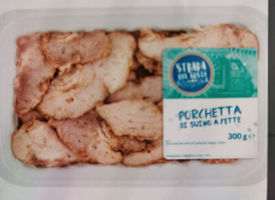 Porchetta di Suino a Fette front packaging