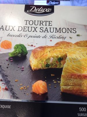 Tourte aux deux saumons