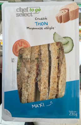 Crudités Thon Mayonnaise allégée Maxi