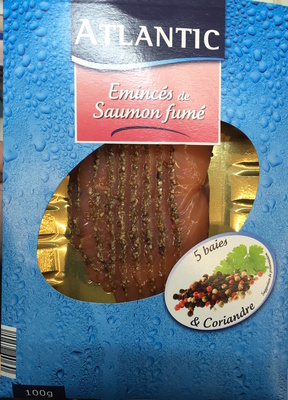 Émincés de Saumon fumé 5 baies & coriandre