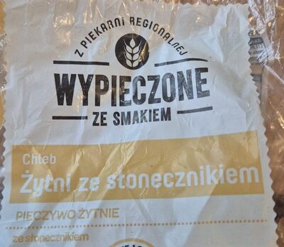 Chleb żytni z nasionami słonecznika