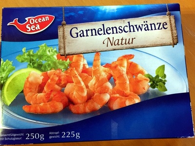 Garnelenschwänze natur front packaging