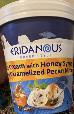Greek style creamy natural yogurt front packaging