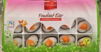 Fondant Eier Zartbitterschokolade