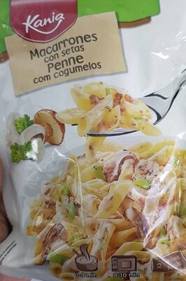 Macarrones con setas