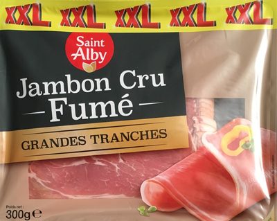 Jambon cru fumé grandes tranches