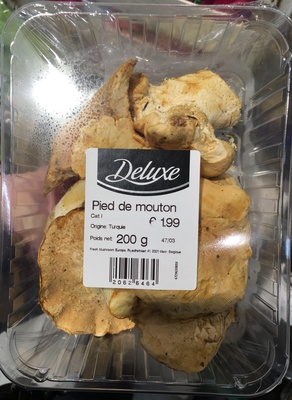 Pied de mouton front packaging