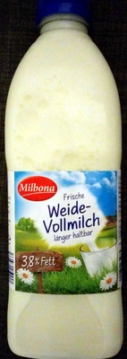 Frische Weide-Vollmilch front packaging