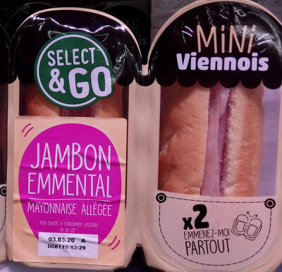Mini jambon emmental