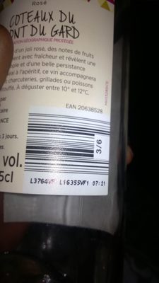 Rosé Coteaux du Pont du Gard