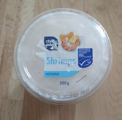 Shrimps mit Früchten