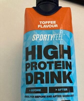 High Protein Drink Toffee Flavour