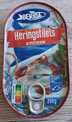 Heringsfilets in Pfeffercreme
