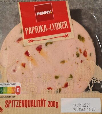 Paprika-Lyoner