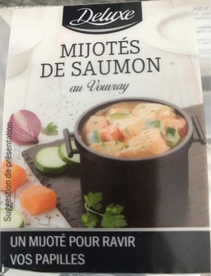 Mijoté de saumon au vouvray front packaging
