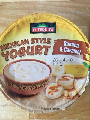 Mexican Style Yogurt , Banana & Caramel