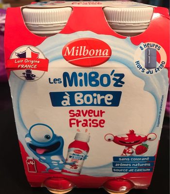 Milbo'z à Boire saveur Fraise