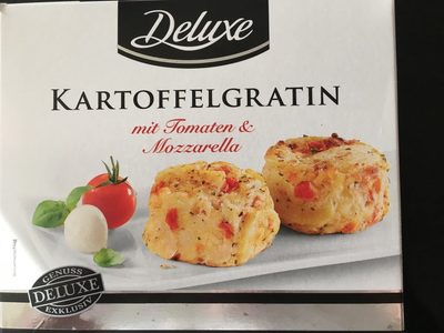 Potato gratin front packaging