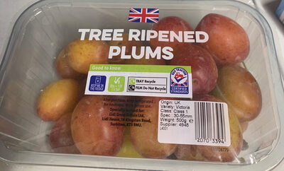 Tree Ripened Plums