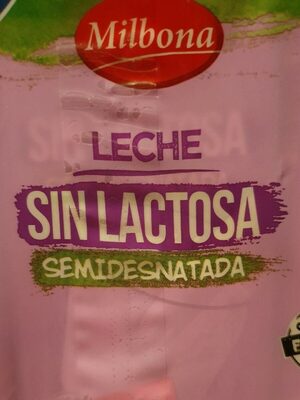 Leche semidesnatada sin lactosa