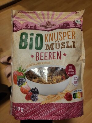 Bio Knuspermüsli Beeren