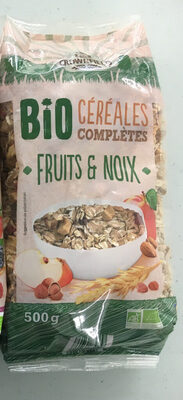 Muesli bio fruits et noix