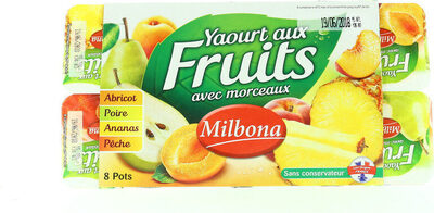 Yaourt aux fruits jaunes