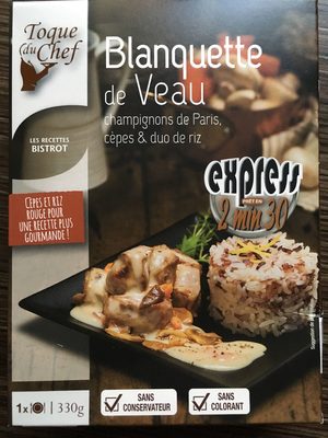 Blanquette de veau champions de Paris.