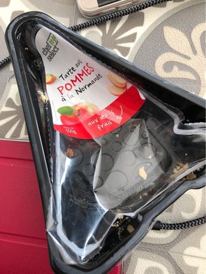Tarte aux pomme a la normande front packaging