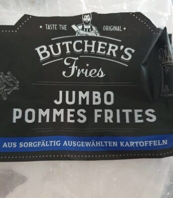 Jumbo pommes frites front packaging