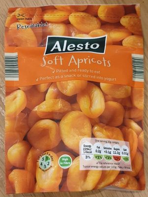 Soft Apricots front packaging