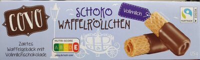 Schoko Waffelröllchen Vollmilch
