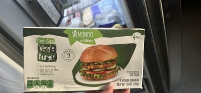 Plant-Based Veggie Burger