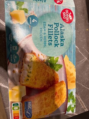 Alaska Pollock Fillets Edam & Herbs