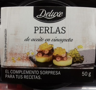 Perlas de aceite en vinagreta