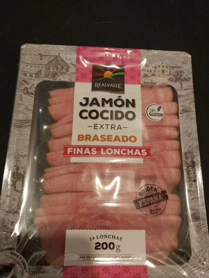 Jambon cuit braisé front packaging