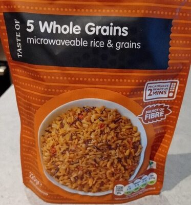 5 whole grains and rice microwaveable