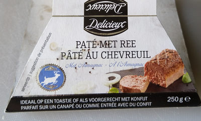 Pâté au chevreuil