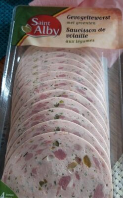 Saucisson de volaille aux legumes