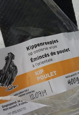 Émincé de poulet