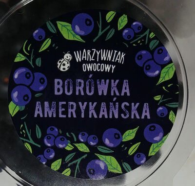 Northern highbush blueberry (duke) front packaging