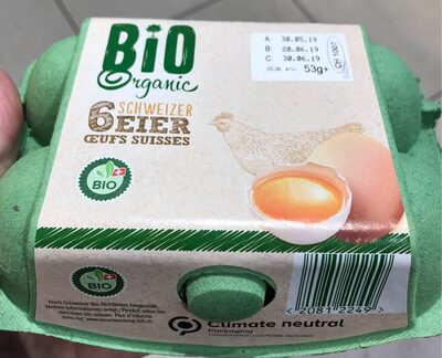6 Schweizer Bio Eier